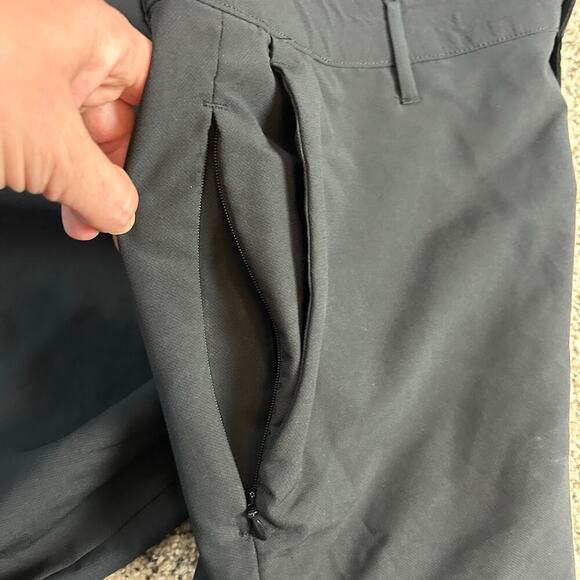 Banana Republic Men's Slim Fit Black Pants Size 40x28 Stretch Business Casual - Picture 5 of 7